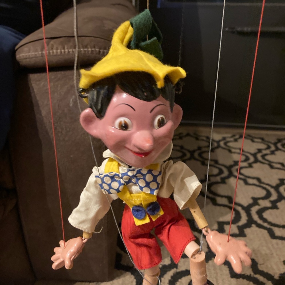 1960’s Disney Pelham Puppet “Pinocchio” - Picture 3 of 6